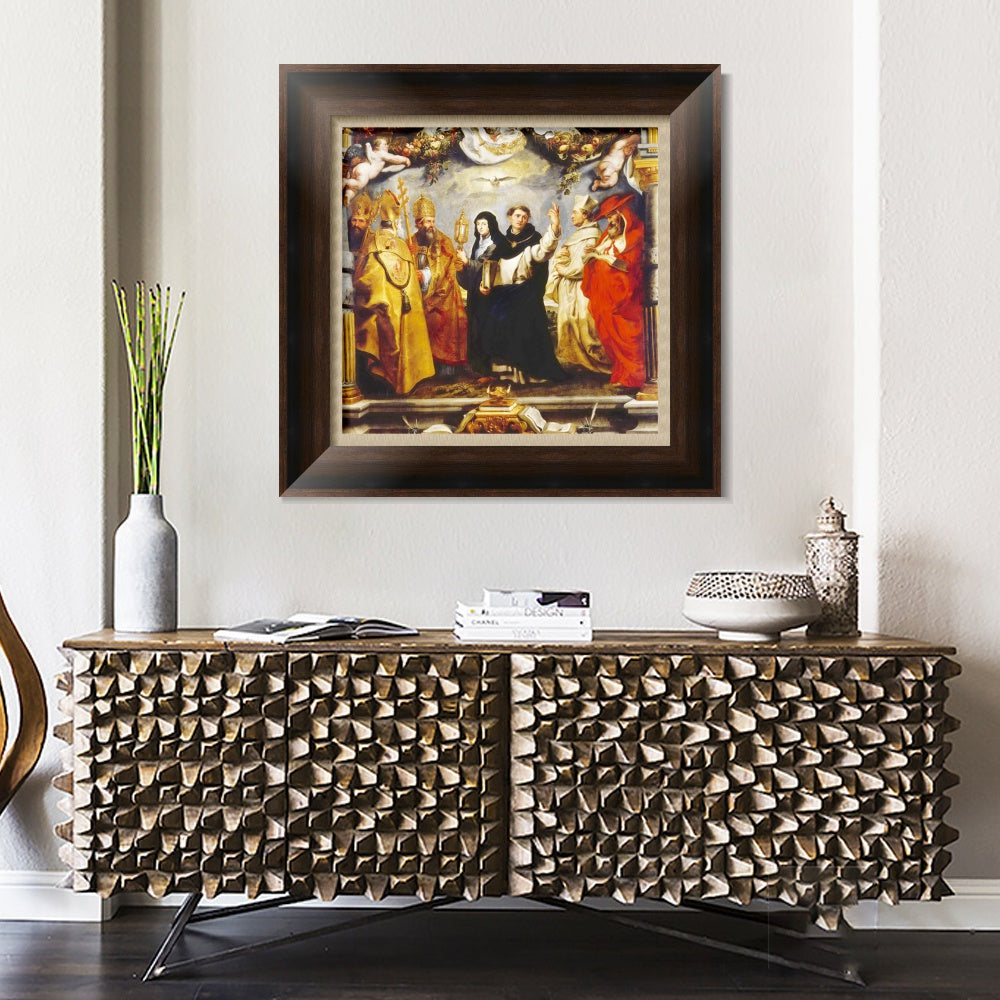 INVIN ART Framed Canvas Art Giclee Print Series#233 by Peter Paul Rubens Wall Art
