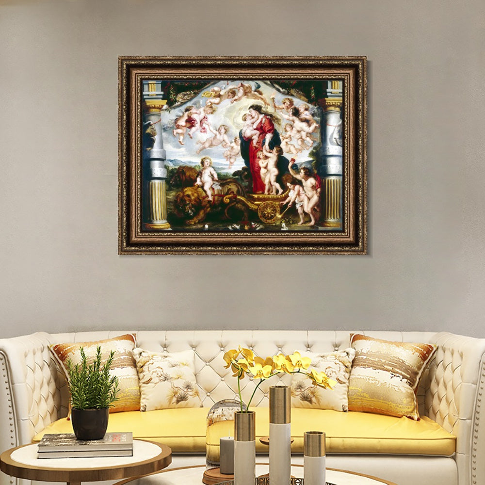 INVIN ART Framed Canvas Art Giclee Print Series#234 by Peter Paul Rubens Wall Art