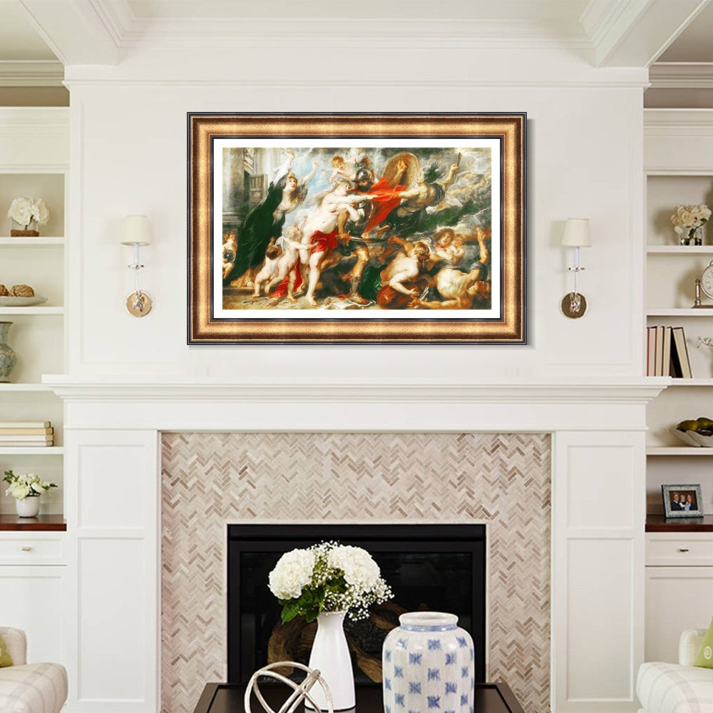 INVIN ART Framed Canvas Art Giclee Print Series#238 by Peter Paul Rubens Wall Art
