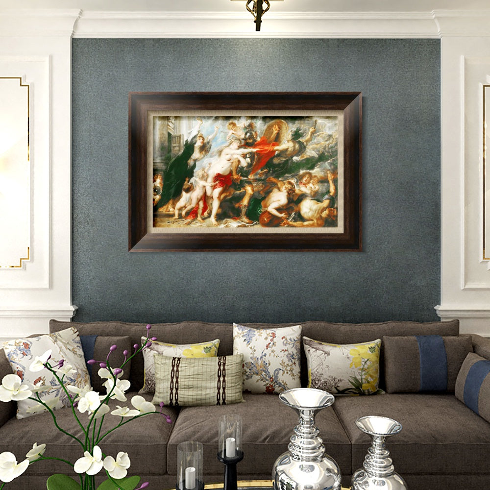 INVIN ART Framed Canvas Art Giclee Print Series#238 by Peter Paul Rubens Wall Art