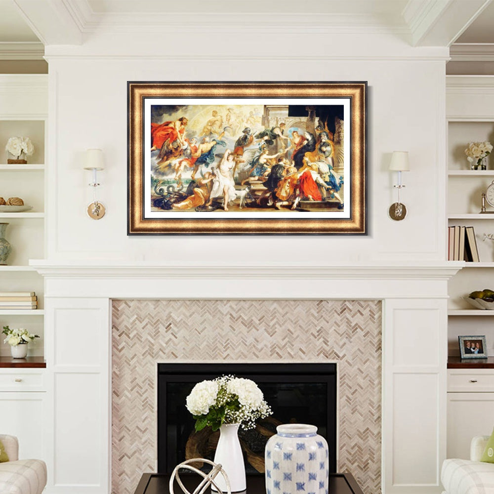 INVIN ART Framed Canvas Art Giclee Print Series#241 by Peter Paul Rubens Wall Art