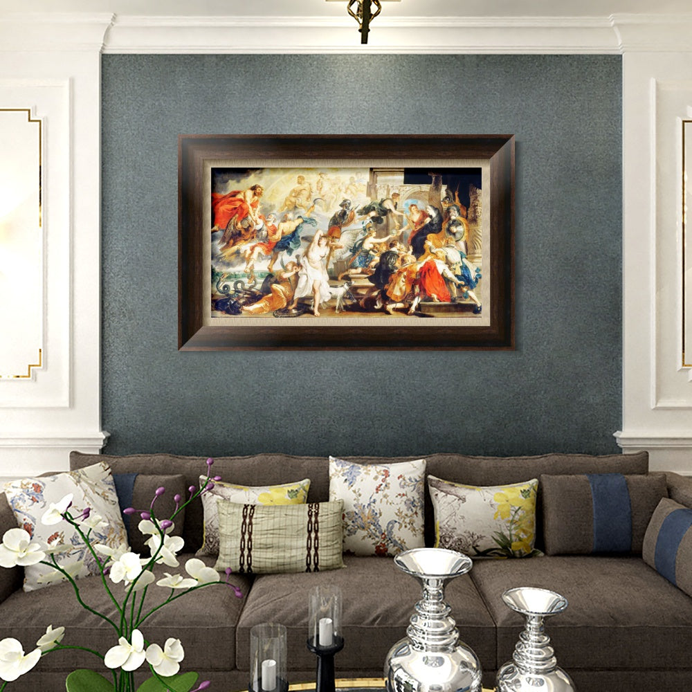 INVIN ART Framed Canvas Art Giclee Print Series#241 by Peter Paul Rubens Wall Art