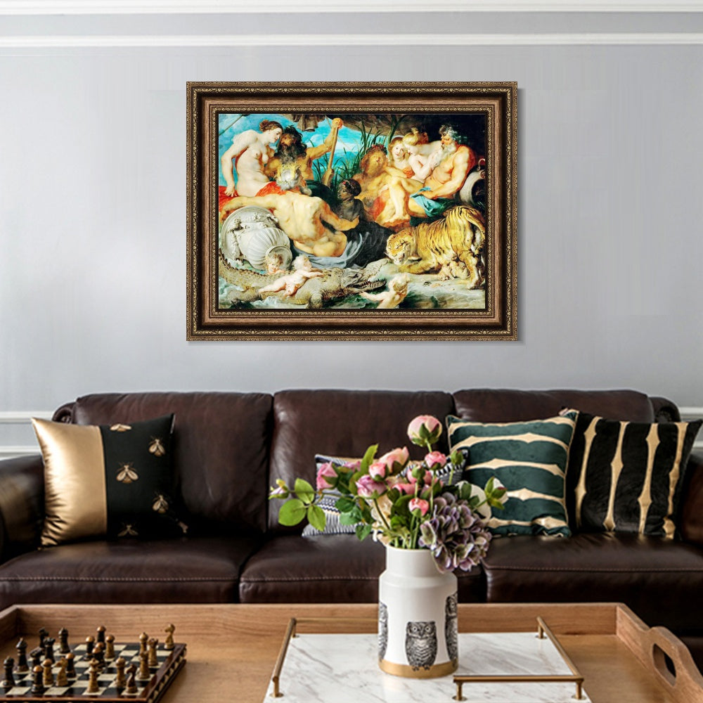 INVIN ART Framed Canvas Art Giclee Print Series#244 by Peter Paul Rubens Wall Art