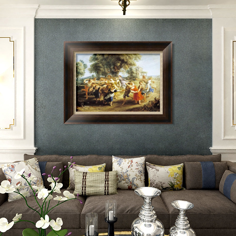 INVIN ART Framed Canvas Art Giclee Print Series#246 by Peter Paul Rubens Wall Art