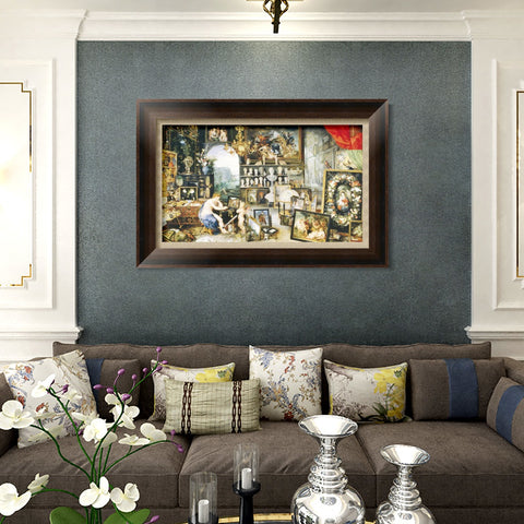 INVIN ART Framed Canvas Art Giclee Print Series#251 by Peter Paul Rubens Wall Art Living Room Home Office Decorations