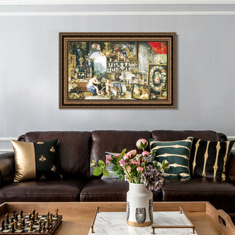 INVIN ART Framed Canvas Art Giclee Print Series#251 by Peter Paul Rubens Wall Art Living Room Home Office Decorations
