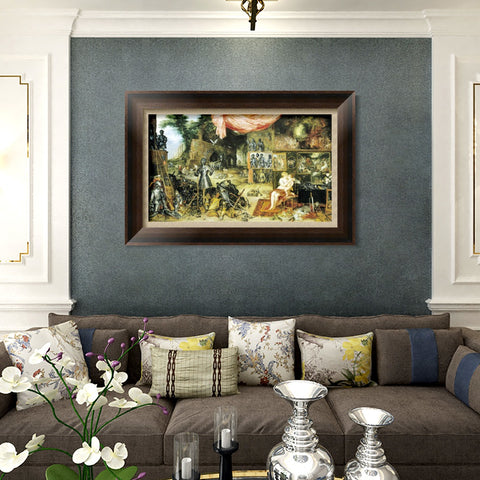 INVIN ART Framed Canvas Art Giclee Print Series#252 by Peter Paul Rubens Wall Art Living Room Home Office Decorations