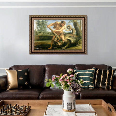INVIN ART Framed Canvas Art Giclee Print Series#253 by Peter Paul Rubens Wall Art Living Room Home Office Decorations