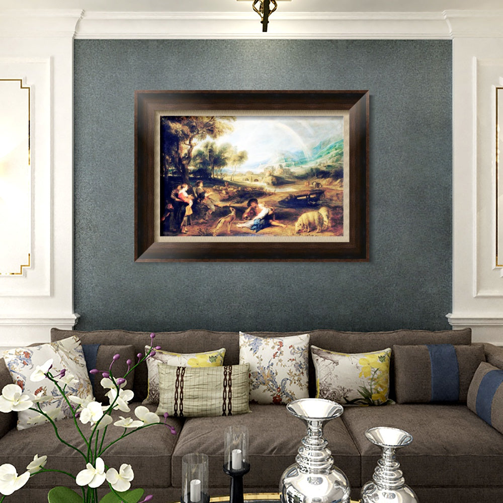 INVIN ART Framed Canvas Art Giclee Print Series#256 by Peter Paul Rubens Wall Art
