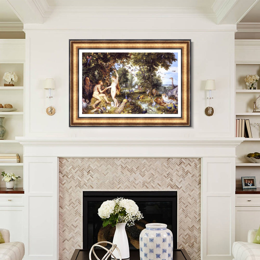 INVIN ART Framed Canvas Art Giclee Print Series#257 by Peter Paul Rubens Wall Art