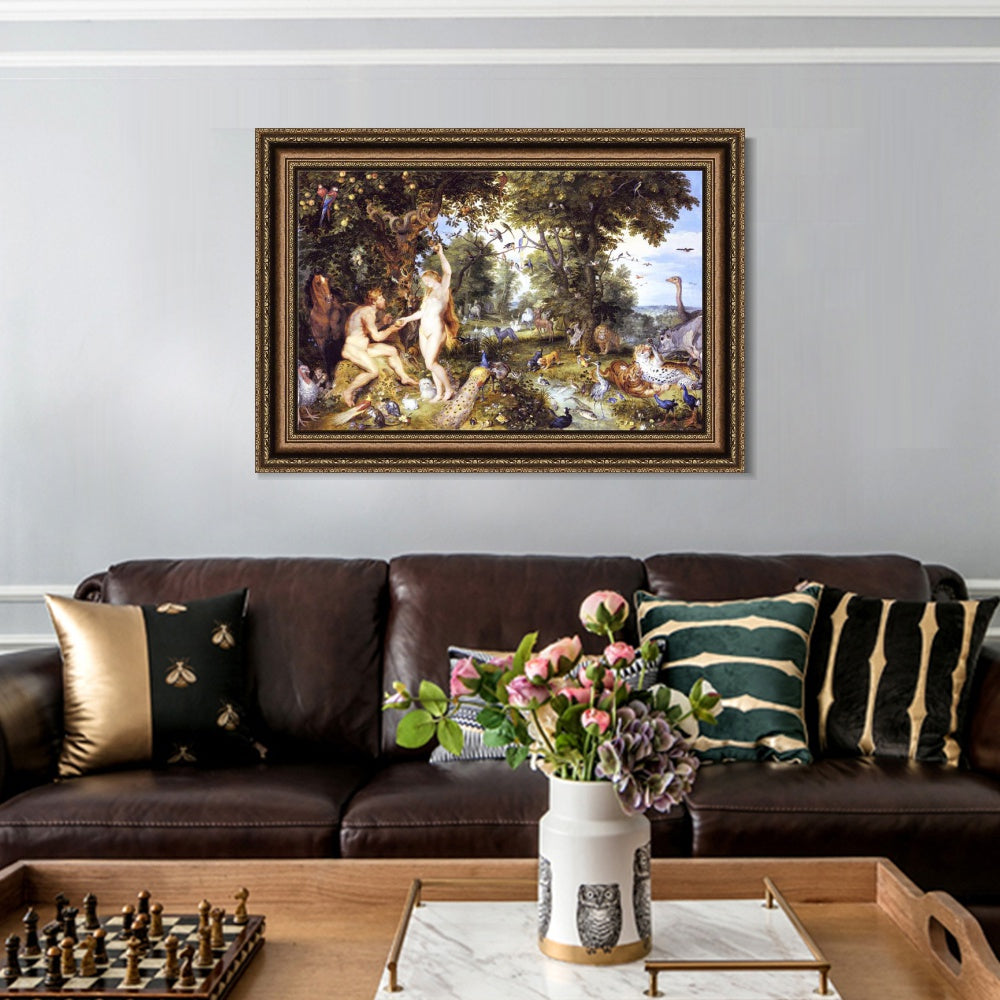 INVIN ART Framed Canvas Art Giclee Print Series#257 by Peter Paul Rubens Wall Art