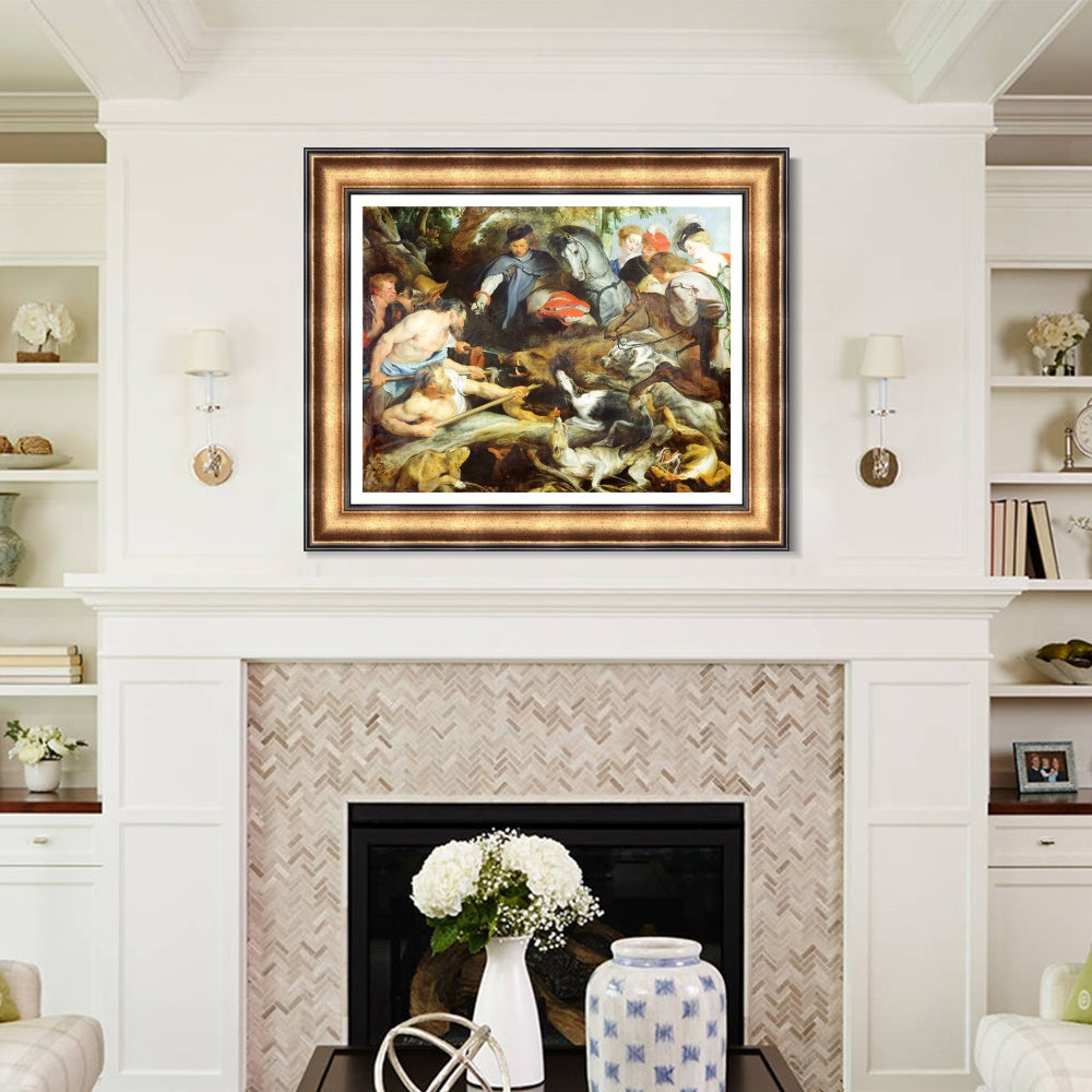 INVIN ART Framed Canvas Art Giclee Print Series#259 by Peter Paul Rubens Wall Art