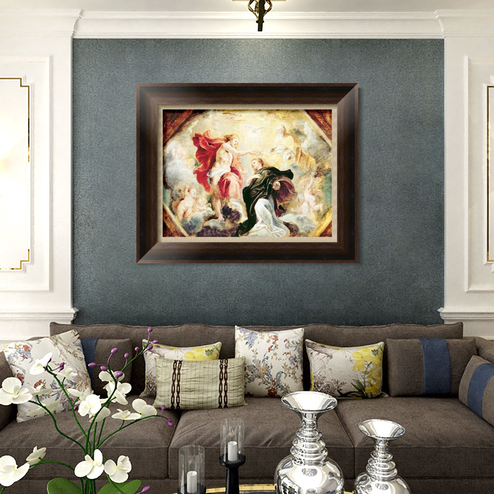 INVIN ART Framed Canvas Art Giclee Print Series#261 by Peter Paul Rubens Wall Art