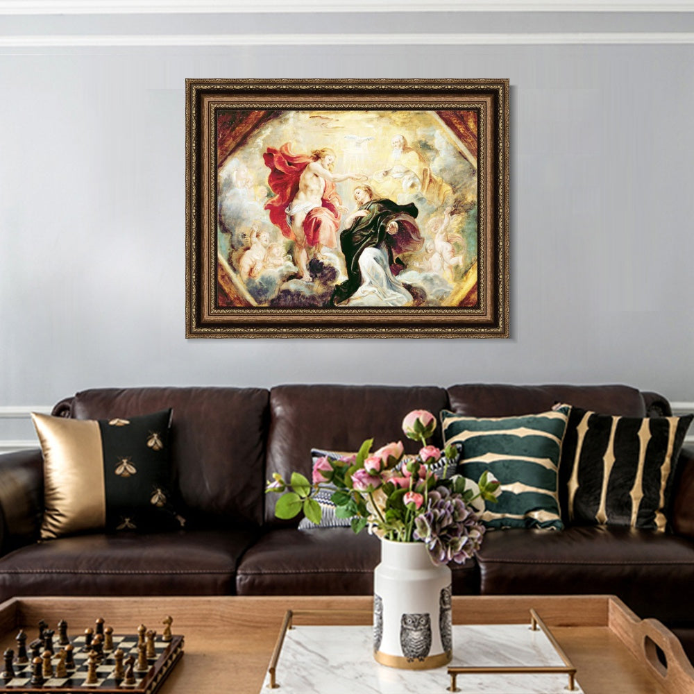 INVIN ART Framed Canvas Art Giclee Print Series#261 by Peter Paul Rubens Wall Art