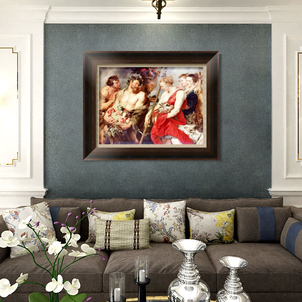 INVIN ART Framed Canvas Art Giclee Print Series#262 by Peter Paul Rubens Wall Art
