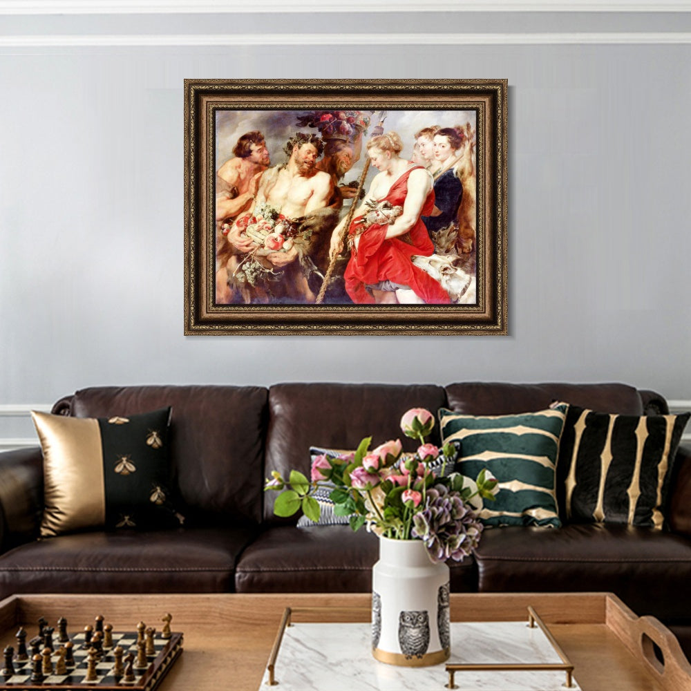 INVIN ART Framed Canvas Art Giclee Print Series#262 by Peter Paul Rubens Wall Art