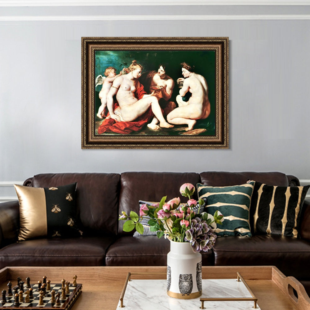 INVIN ART Framed Canvas Art Giclee Print Series#265 by Peter Paul Rubens Wall Art