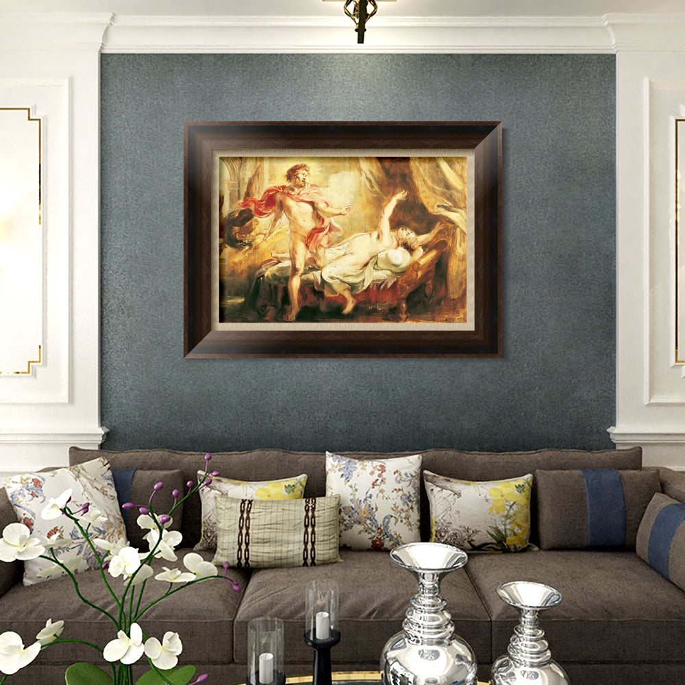 INVIN ART Framed Canvas Art Giclee Print Series#266 by Peter Paul Rubens Wall Art