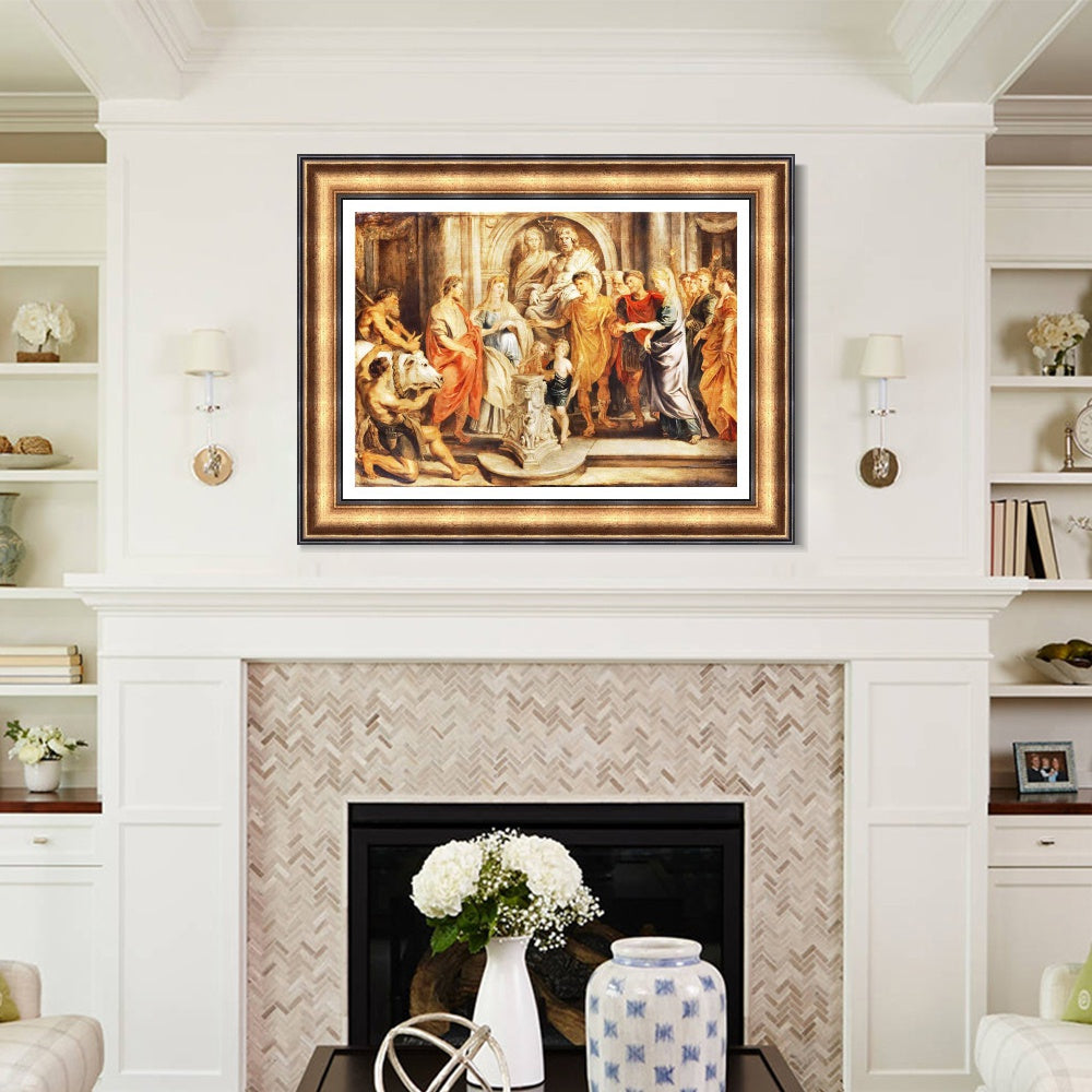INVIN ART Framed Canvas Art Giclee Print Series#267 by Peter Paul Rubens Wall Art