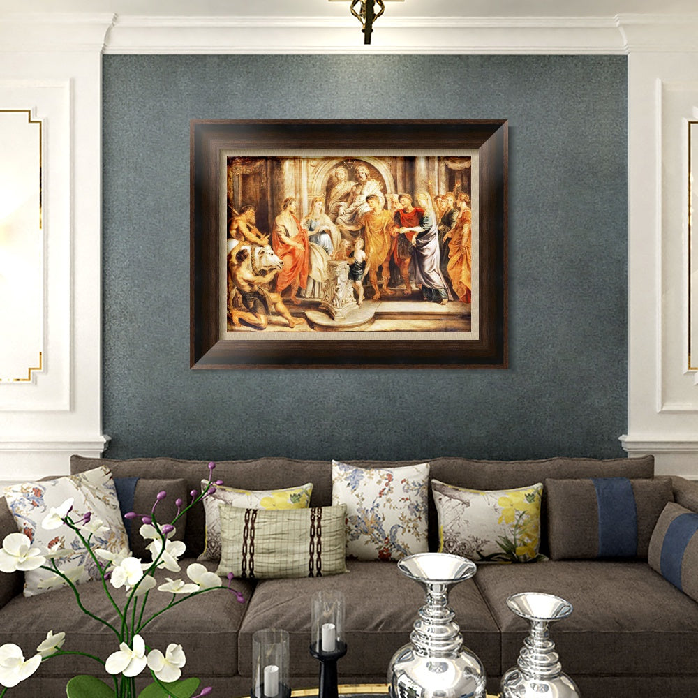 INVIN ART Framed Canvas Art Giclee Print Series#267 by Peter Paul Rubens Wall Art