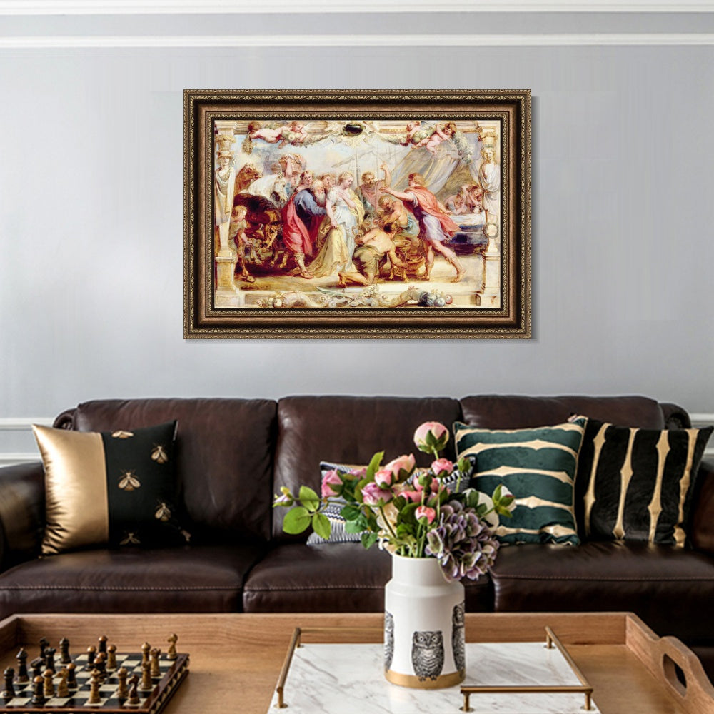 INVIN ART Framed Canvas Art Giclee Print Series#268 by Peter Paul Rubens Wall Art