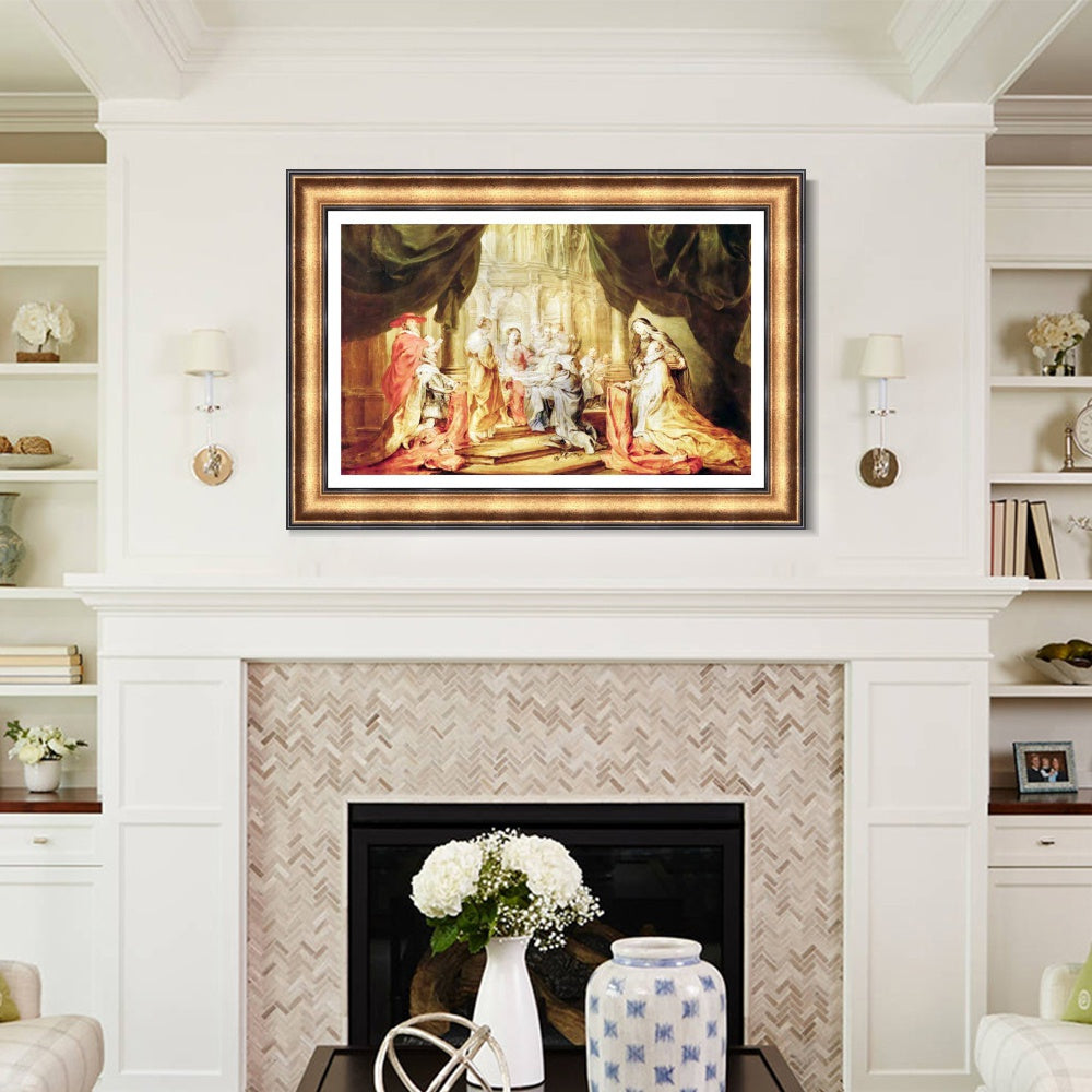 INVIN ART Framed Canvas Art Giclee Print Series#272 by Peter Paul Rubens Wall Art