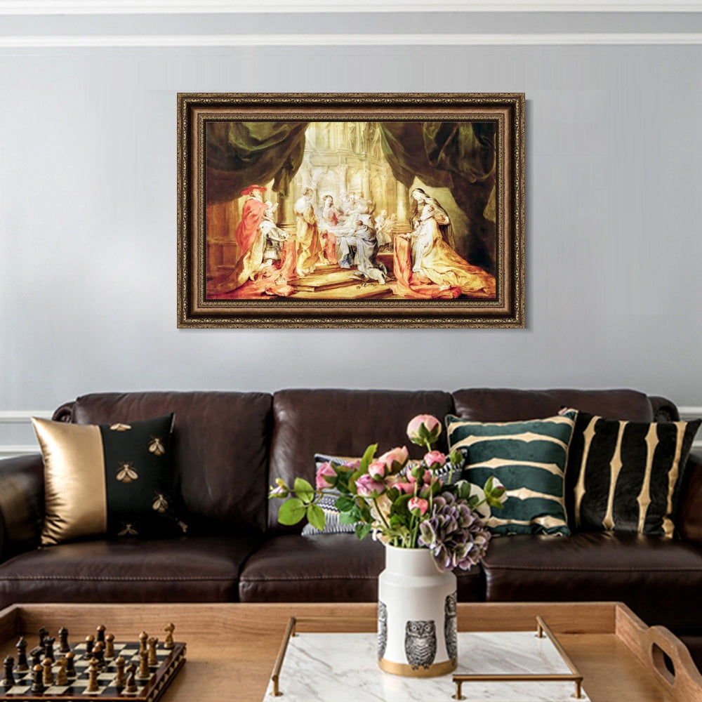 INVIN ART Framed Canvas Art Giclee Print Series#272 by Peter Paul Rubens Wall Art