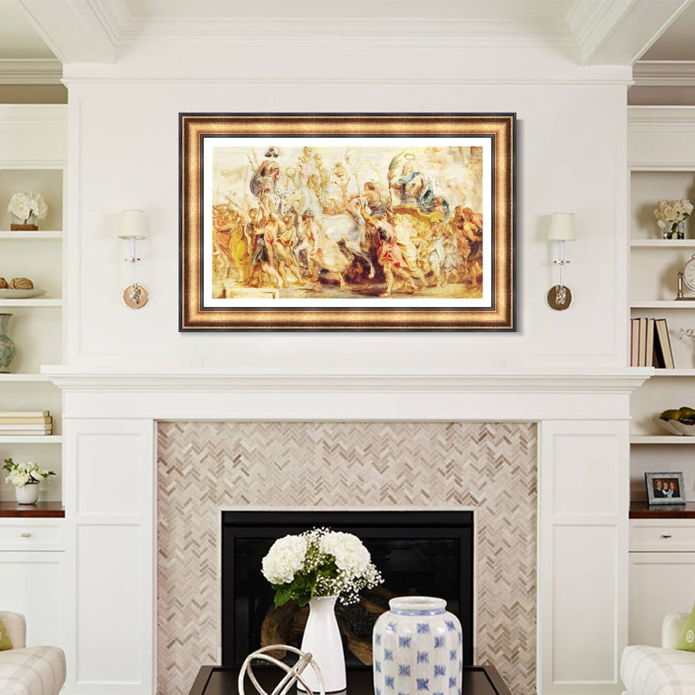 INVIN ART Framed Canvas Art Giclee Print Series#275 by Peter Paul Rubens Wall Art