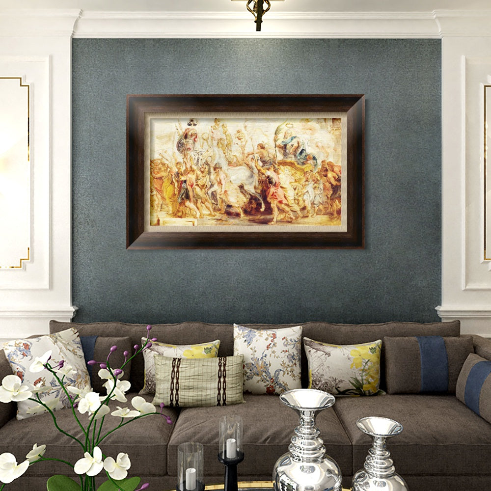 INVIN ART Framed Canvas Art Giclee Print Series#275 by Peter Paul Rubens Wall Art
