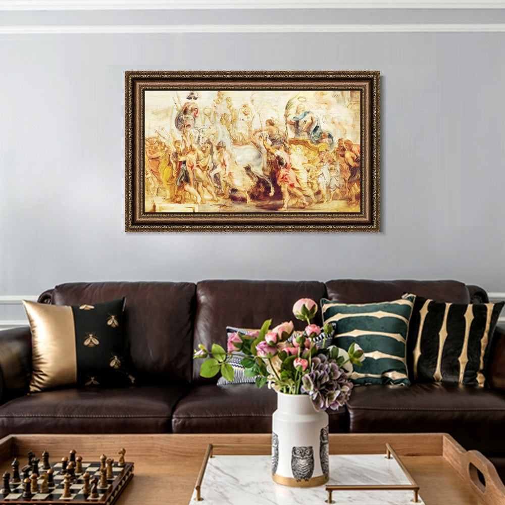 INVIN ART Framed Canvas Art Giclee Print Series#275 by Peter Paul Rubens Wall Art