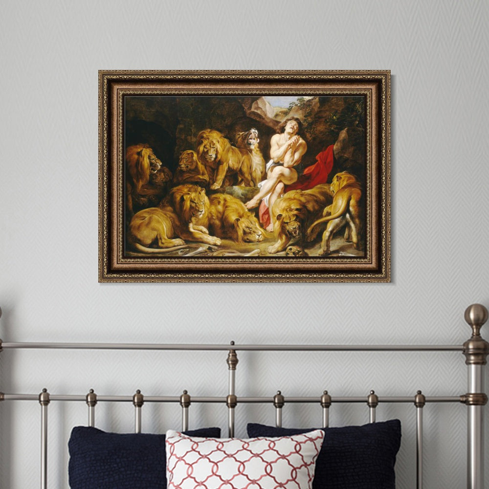 INVIN ART Framed Canvas Art Giclee Print Series#277 by Peter Paul Rubens Wall Art