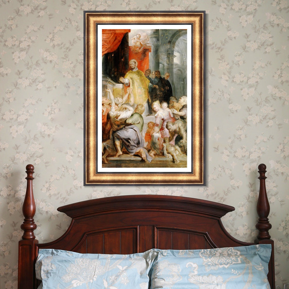 INVIN ART Framed Canvas Art Giclee Print Series#278 by Peter Paul Rubens Wall Art