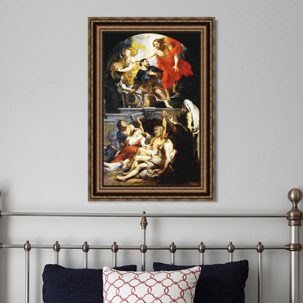 INVIN ART Framed Canvas Art Giclee Print Series#279 by Peter Paul Rubens Wall Art