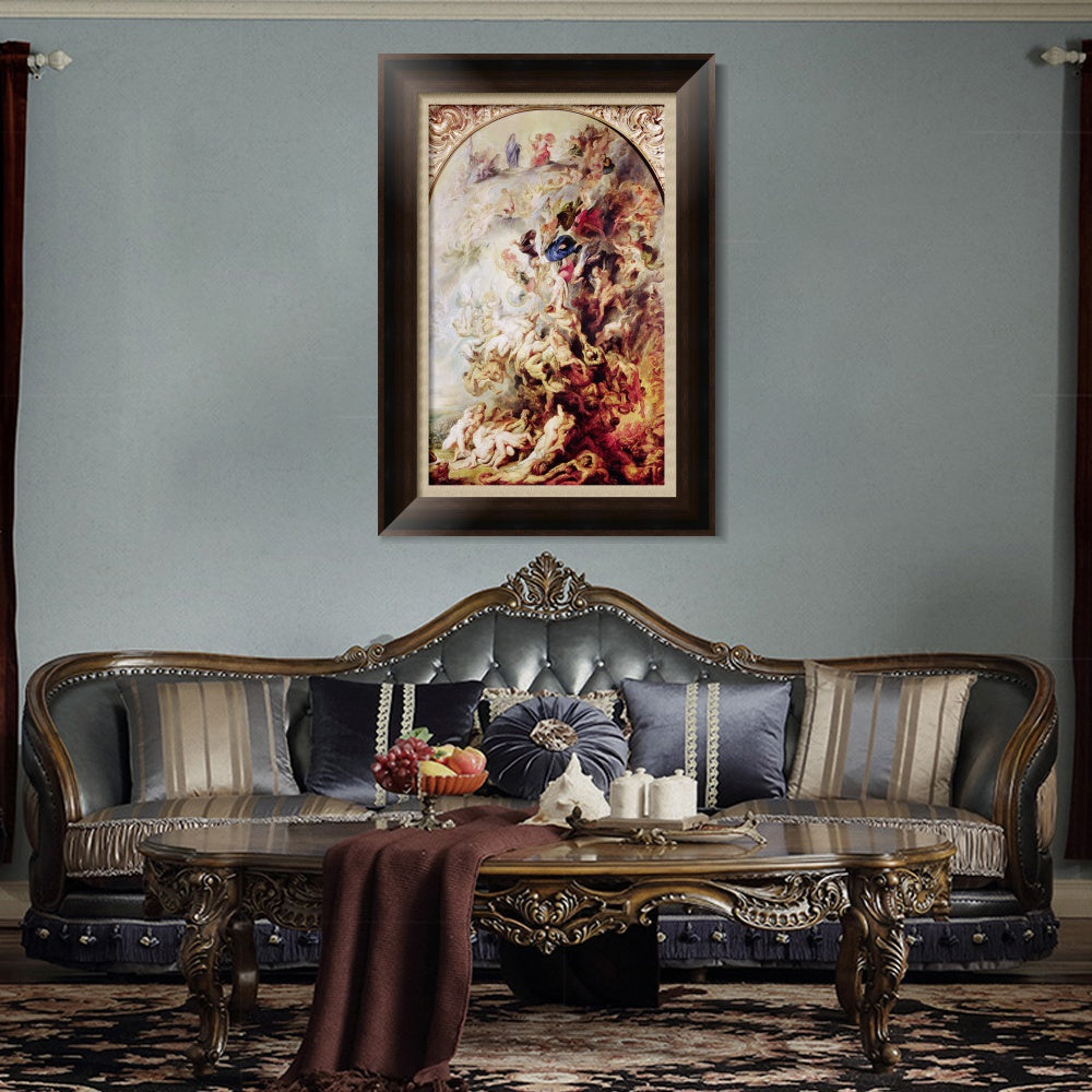 INVIN ART Framed Canvas Art Giclee Print Series#280 by Peter Paul Rubens Wall Art