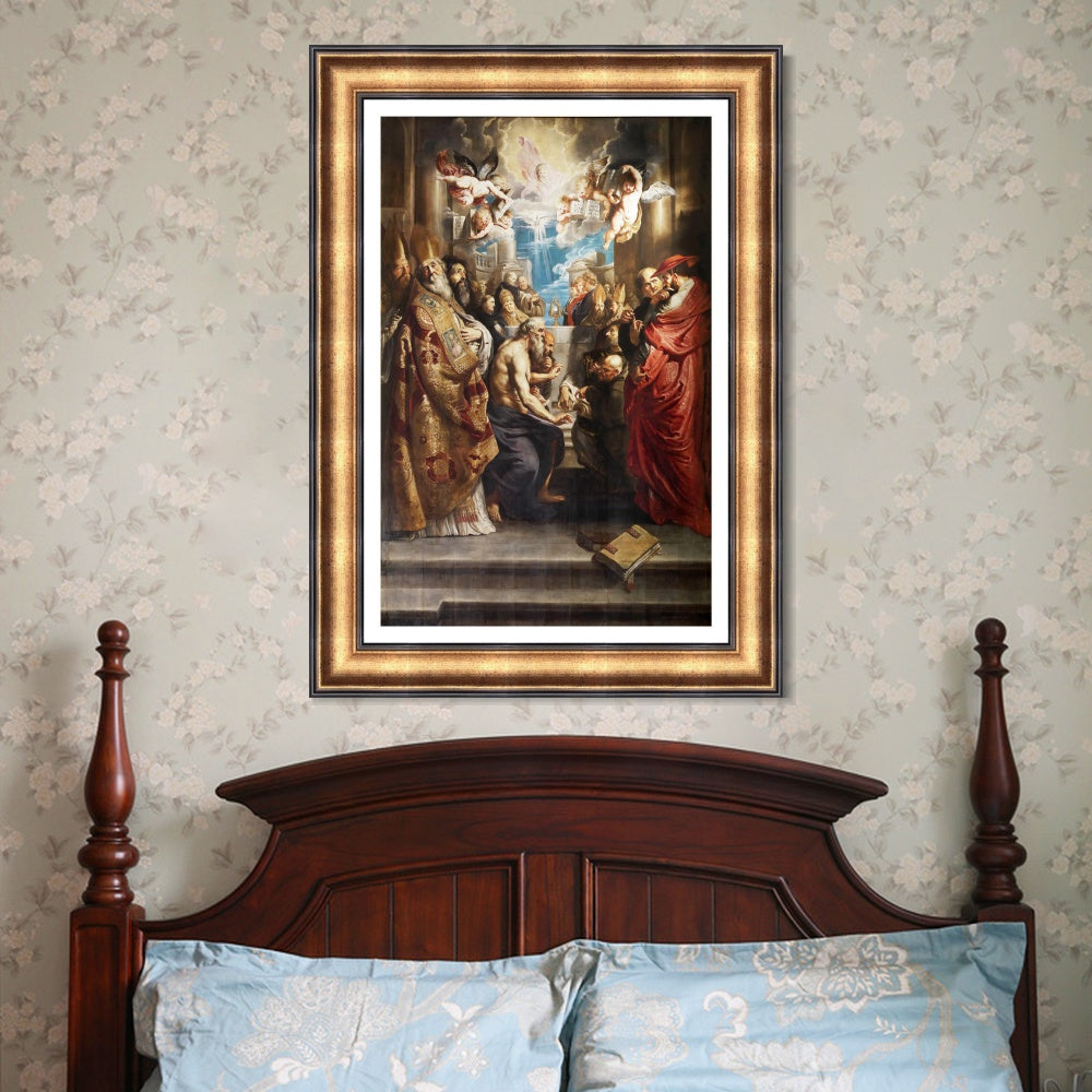 INVIN ART Framed Canvas Art Giclee Print Series#281 by Peter Paul Rubens Wall Art