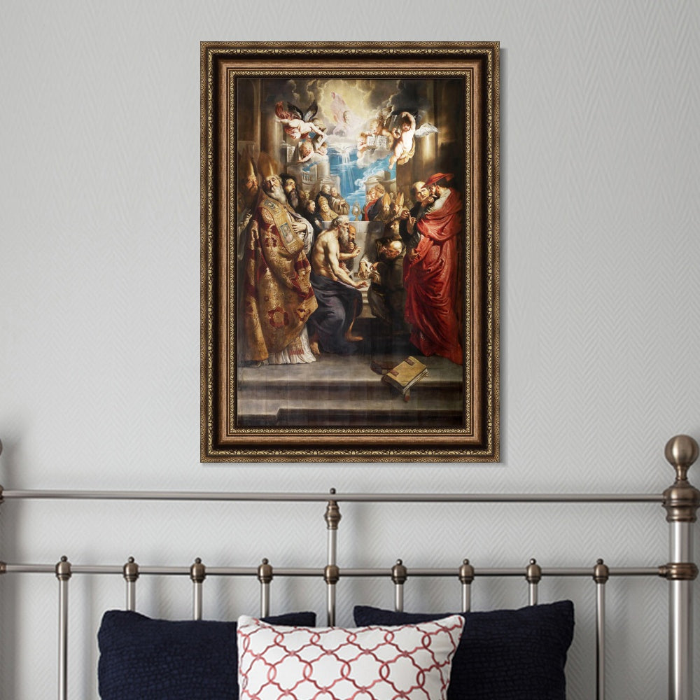 INVIN ART Framed Canvas Art Giclee Print Series#281 by Peter Paul Rubens Wall Art