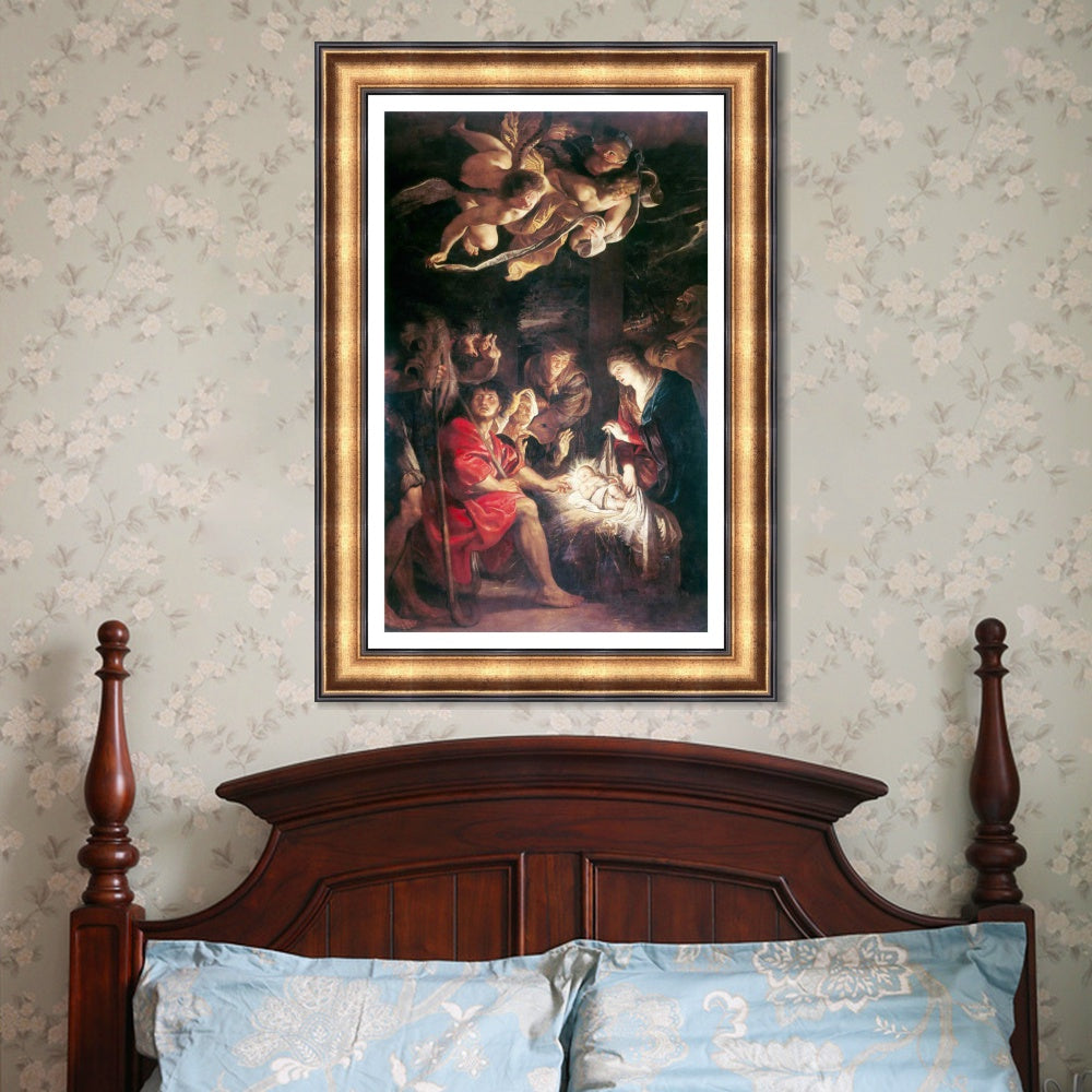 INVIN ART Framed Canvas Art Giclee Print Series#282 by Peter Paul Rubens Wall Art