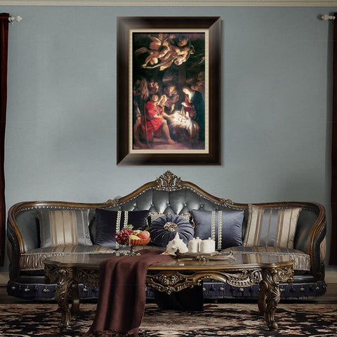 INVIN ART Framed Canvas Art Giclee Print Series#282 by Peter Paul Rubens Wall Art Living Room Home Office Decorations