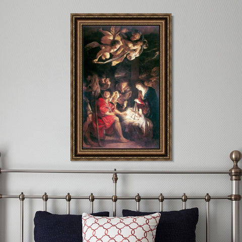 INVIN ART Framed Canvas Art Giclee Print Series#282 by Peter Paul Rubens Wall Art Living Room Home Office Decorations