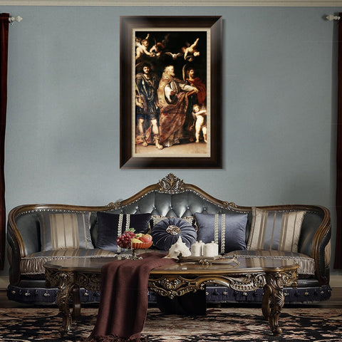 INVIN ART Framed Canvas Art Giclee Print Series#283 by Peter Paul Rubens Wall Art Living Room Home Office Decorations