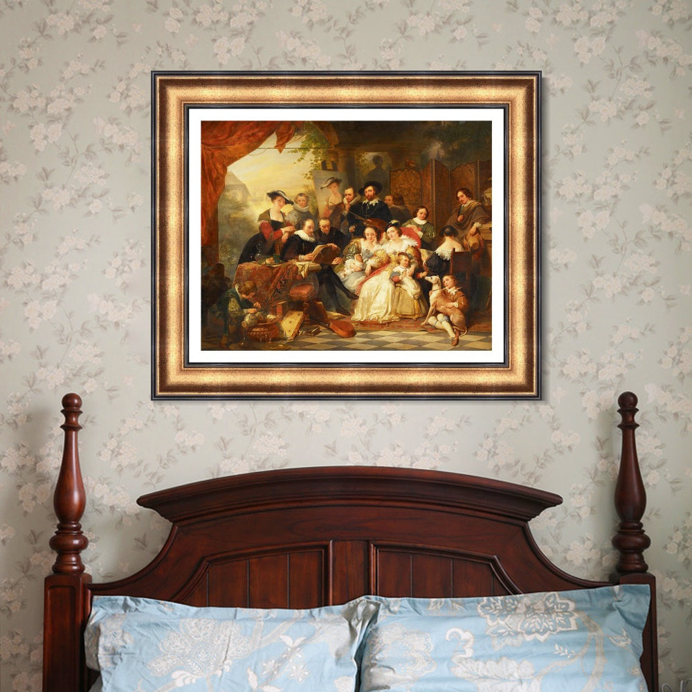 INVIN ART Framed Canvas Art Giclee Print Series#287 by Peter Paul Rubens Wall Art