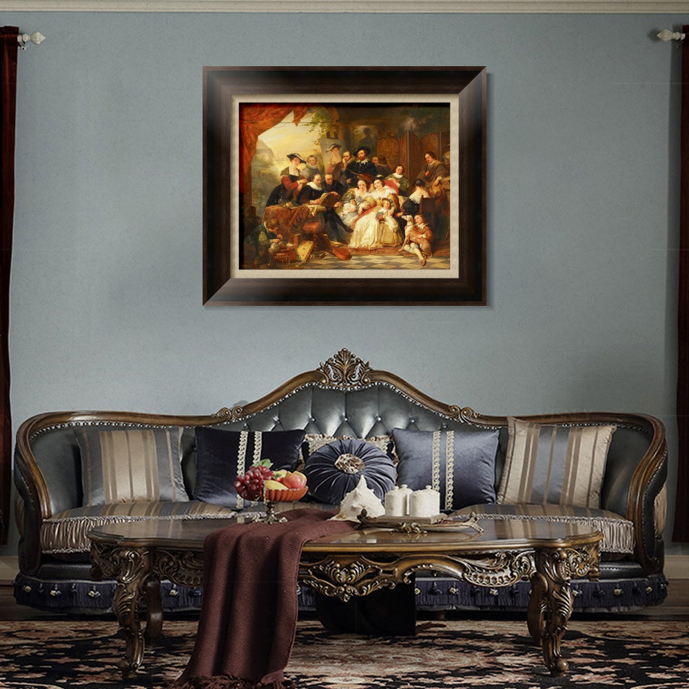 INVIN ART Framed Canvas Art Giclee Print Series#287 by Peter Paul Rubens Wall Art