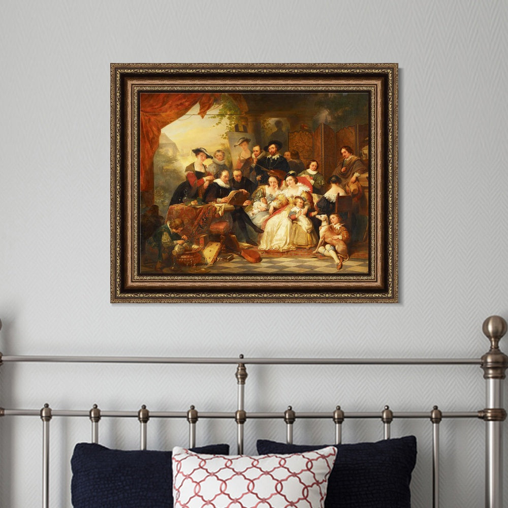 INVIN ART Framed Canvas Art Giclee Print Series#287 by Peter Paul Rubens Wall Art