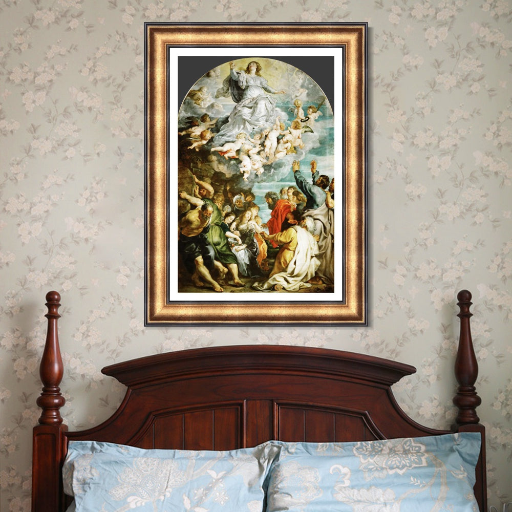 INVIN ART Framed Canvas Art Giclee Print Series#288 by Peter Paul Rubens Wall Art