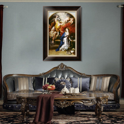 INVIN ART Framed Canvas Art Giclee Print Series#289 by Peter Paul Rubens Wall Art Living Room Home Office Decorations