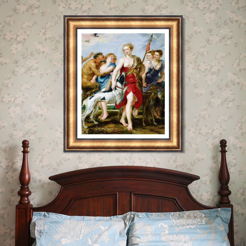 INVIN ART Framed Canvas Art Giclee Print Series#294 by Peter Paul Rubens Wall Art