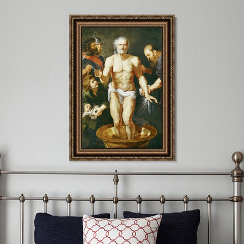 INVIN ART Framed Canvas Art Giclee Print Series#297 by Peter Paul Rubens Wall Art Living Room Home Office Decorations