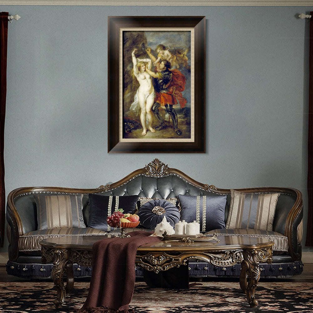 INVIN ART Framed Canvas Art Giclee Print Series#298 by Peter Paul Rubens Wall Art Living Room Home Office Decorations