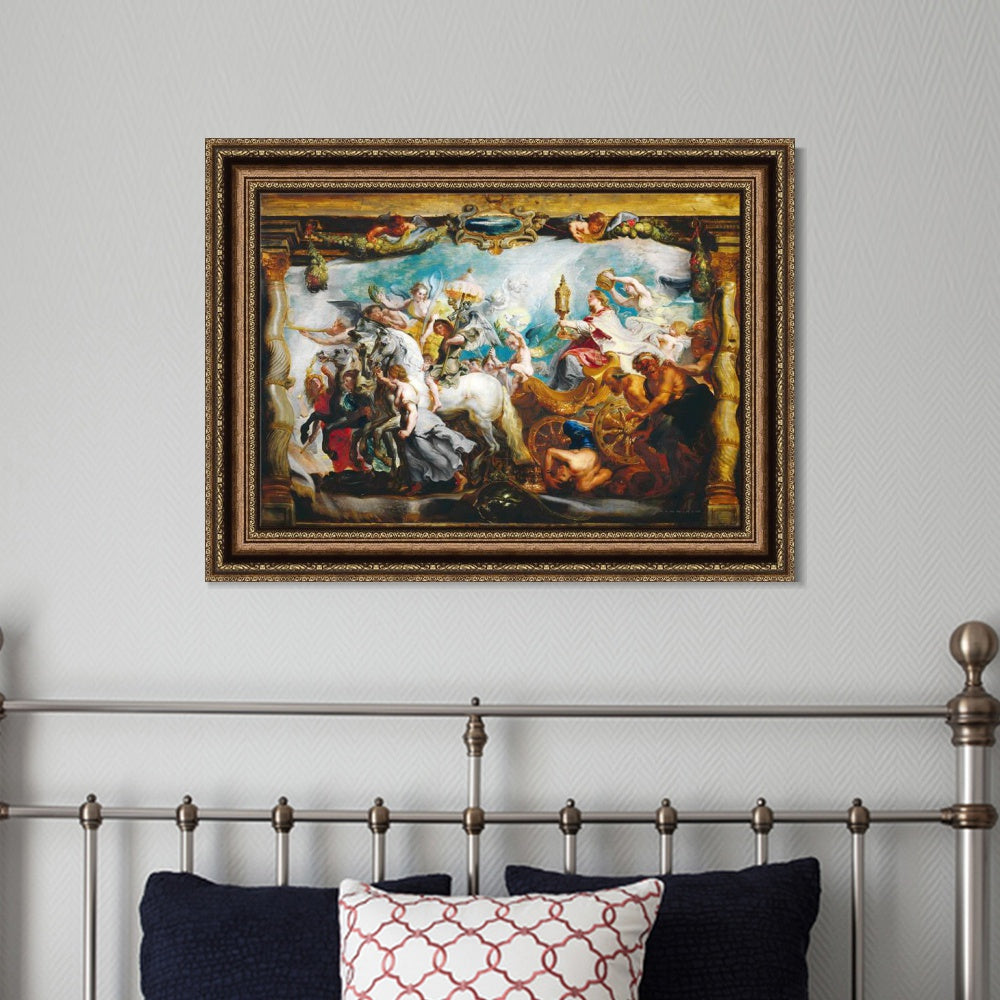 INVIN ART Framed Canvas Art Giclee Print Series#303 by Peter Paul Rubens Wall Art