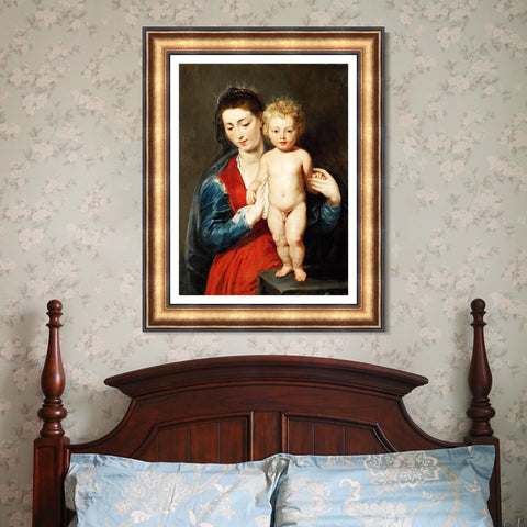 INVIN ART Framed Canvas Art Giclee Print Series#304 by Peter Paul Rubens Wall Art Living Room Home Office Decorations